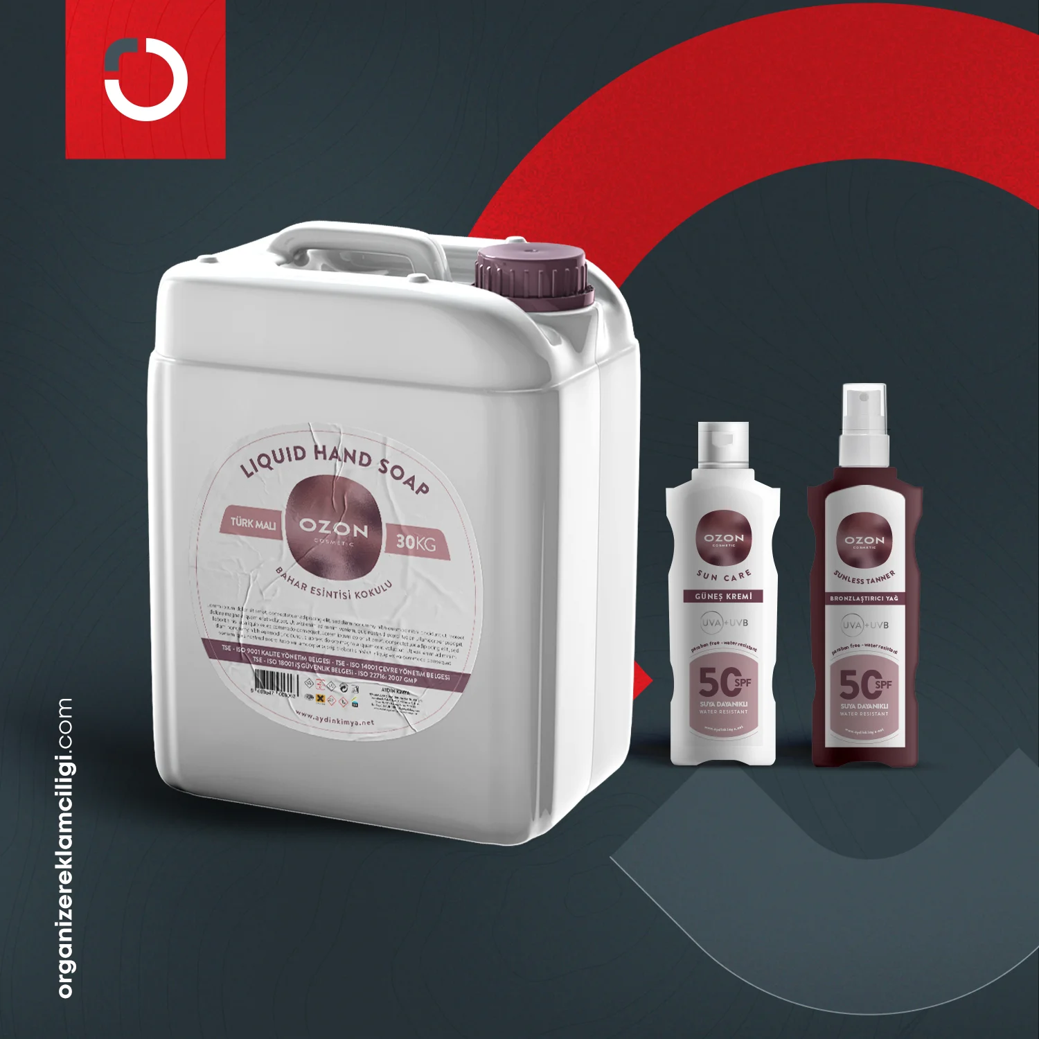 Ozon Cosmetic Ambalaj Tasarımı